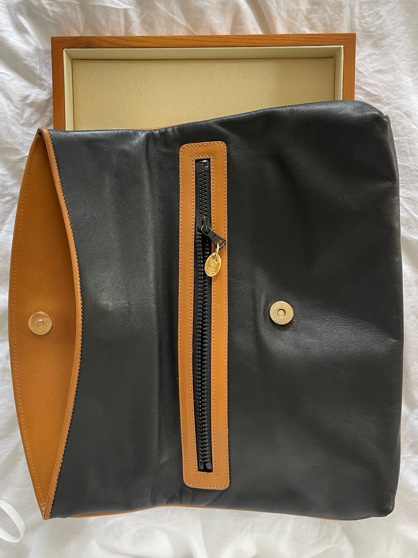 Vintage Celine Triomphe Clutch