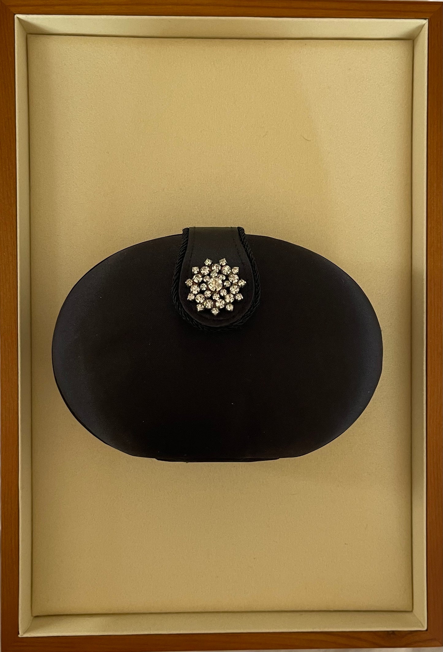 Black Vintage Clutch Bag
