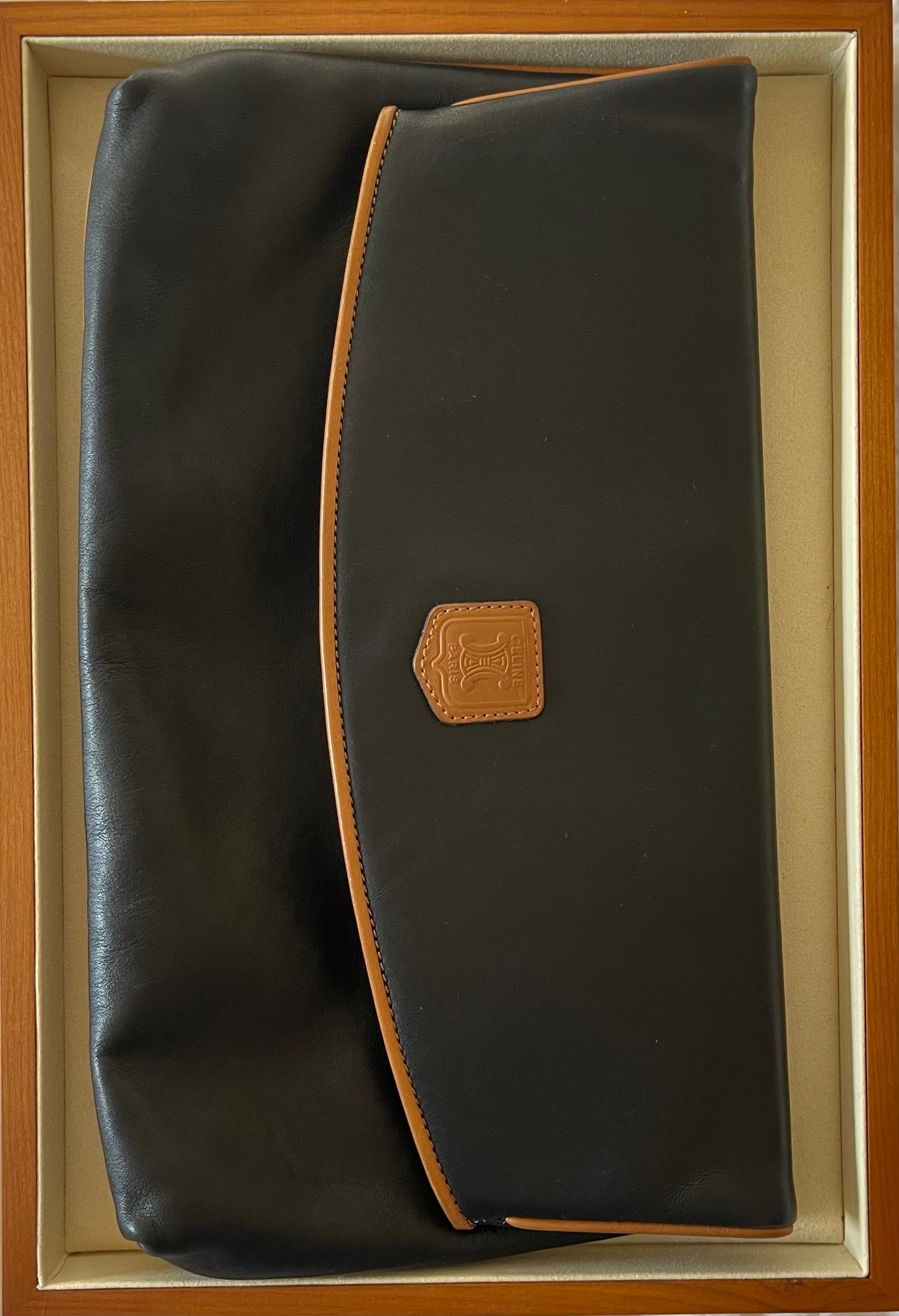 Vintage Celine Triomphe Clutch