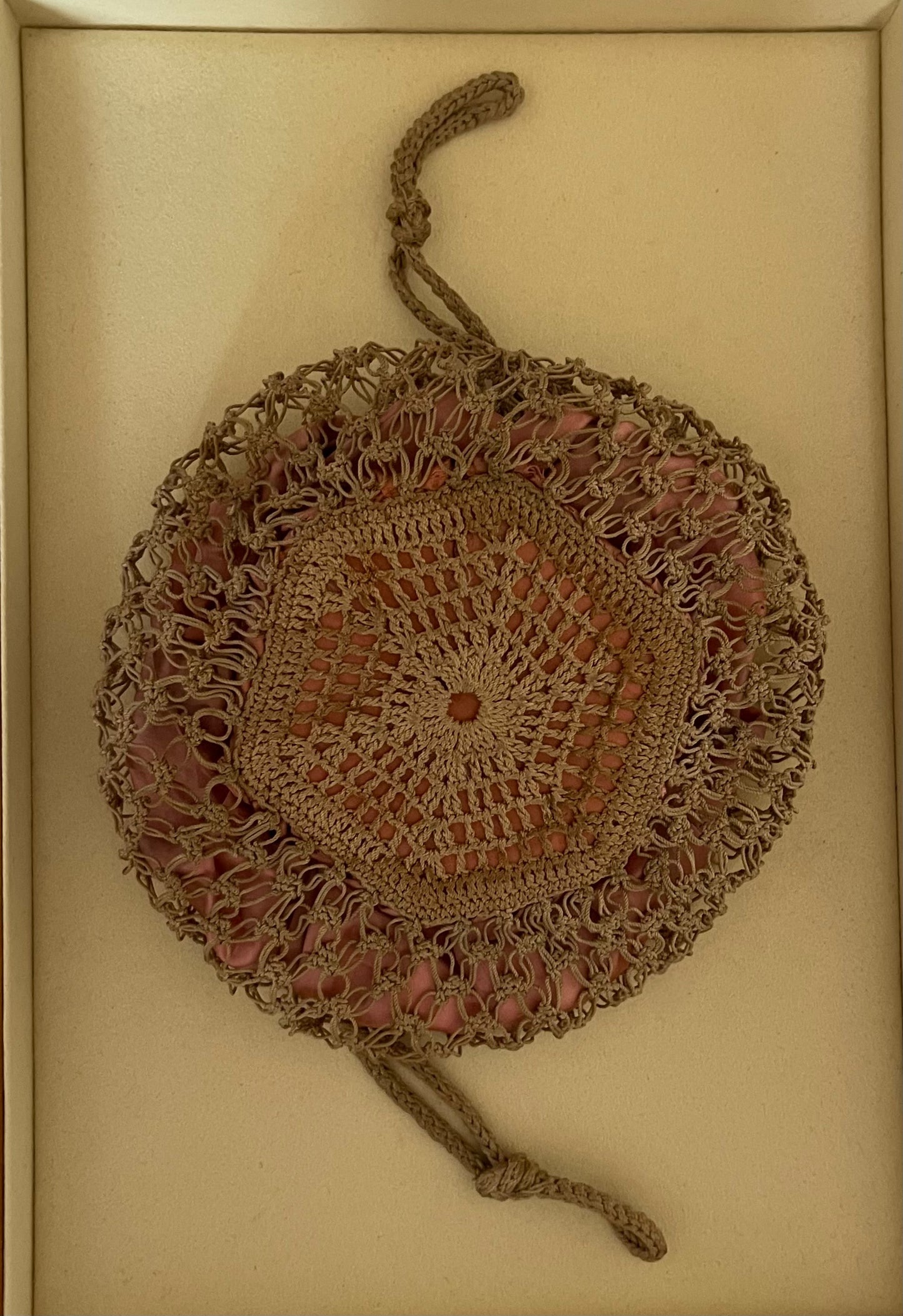 Vintage 1930’s-1940’s Crochet Pouch Bag