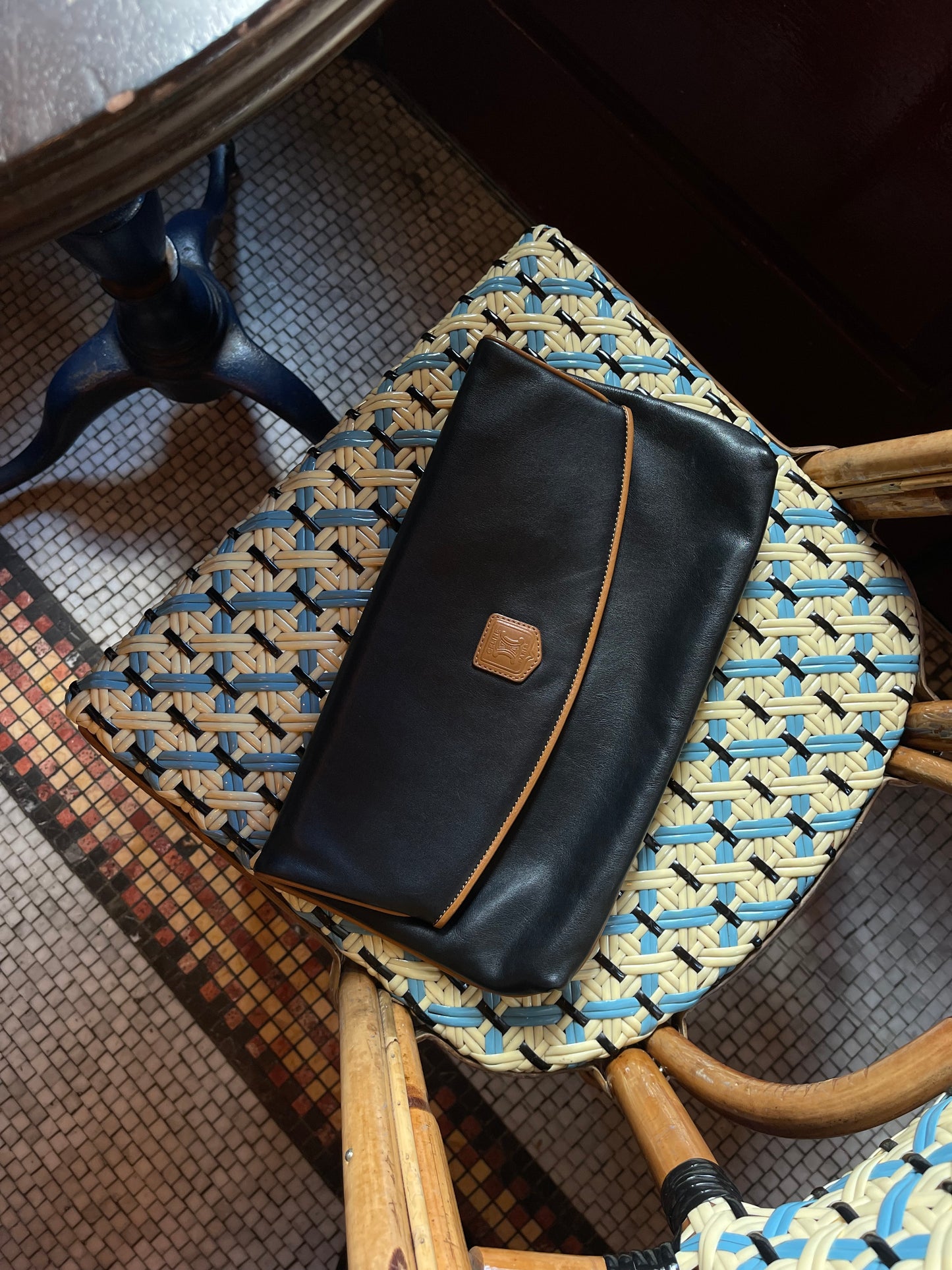 Vintage Celine Triomphe Clutch
