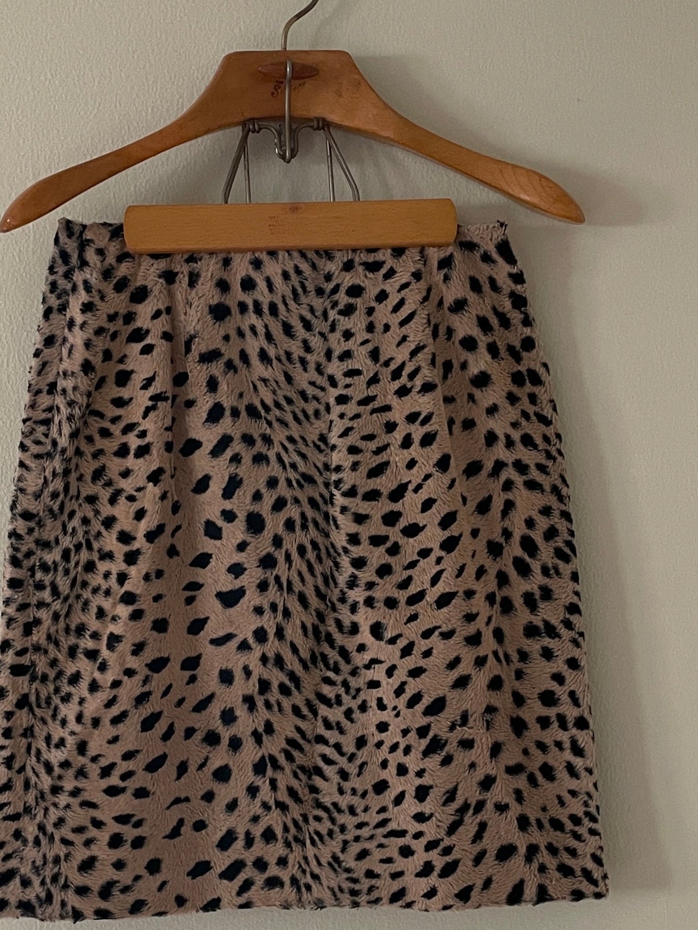 Oscar de la Renta Leopard Skirt