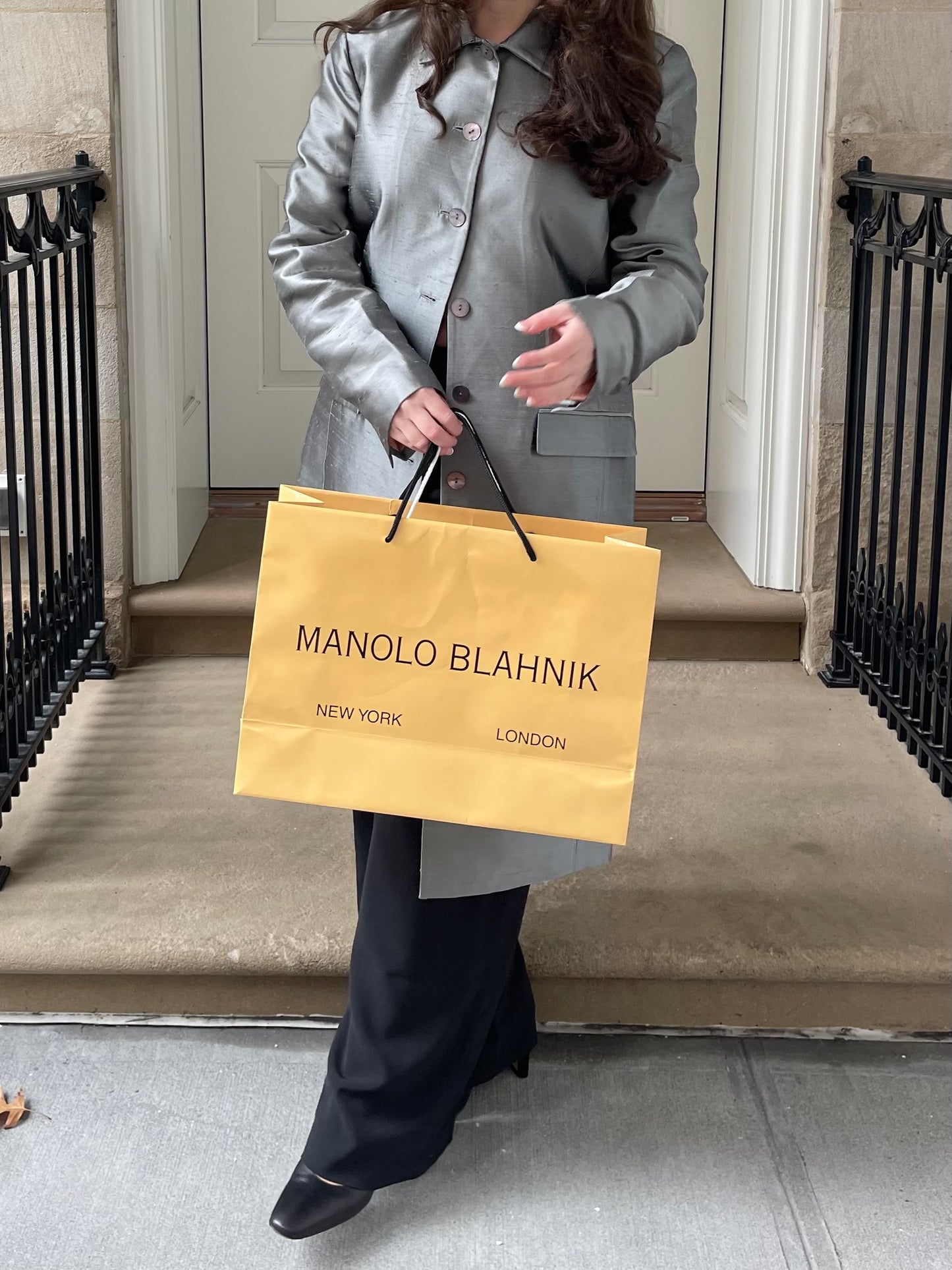 Oscar de la Renta Vintage Silk Coat