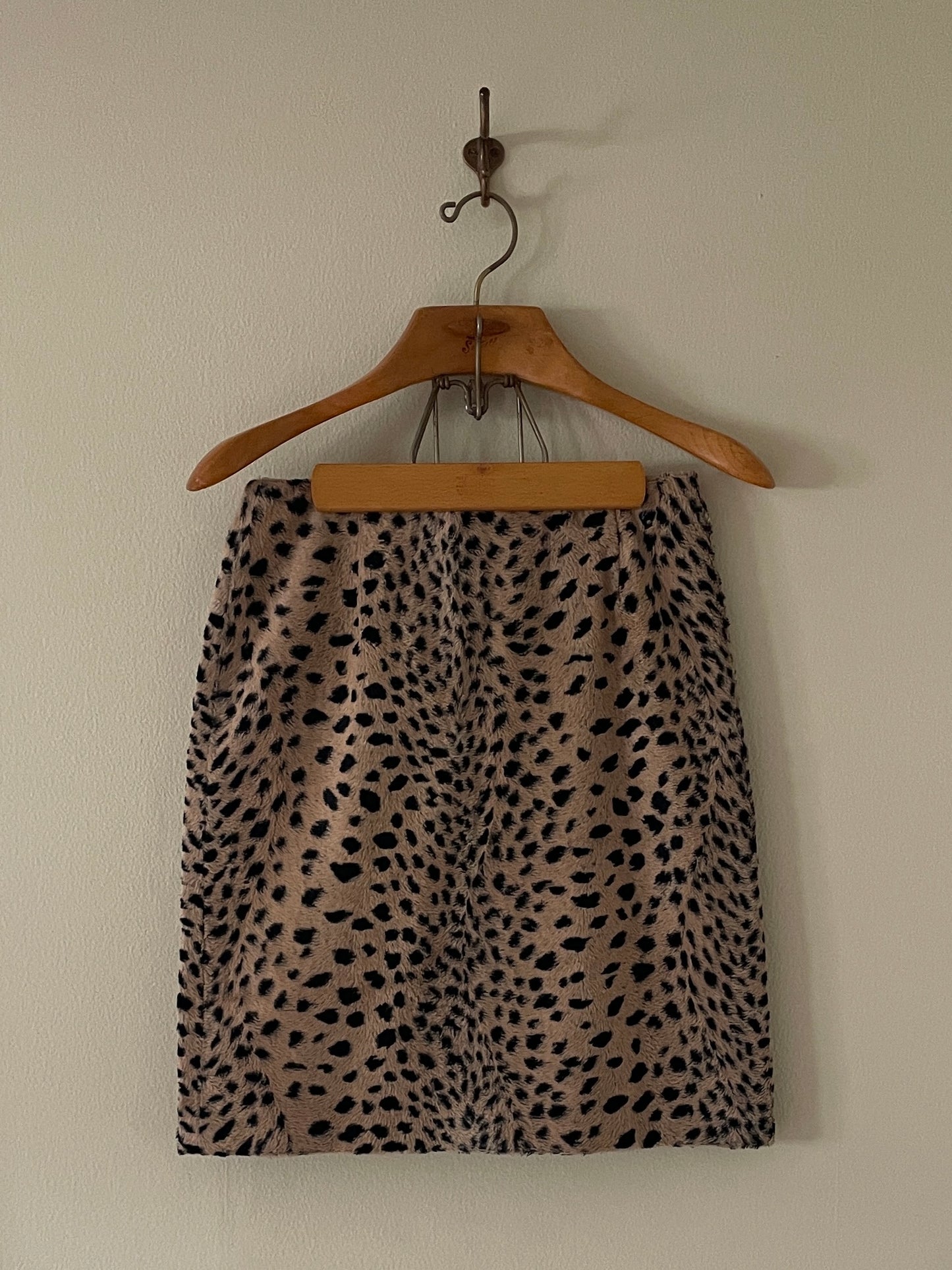 Oscar de la Renta Leopard Skirt
