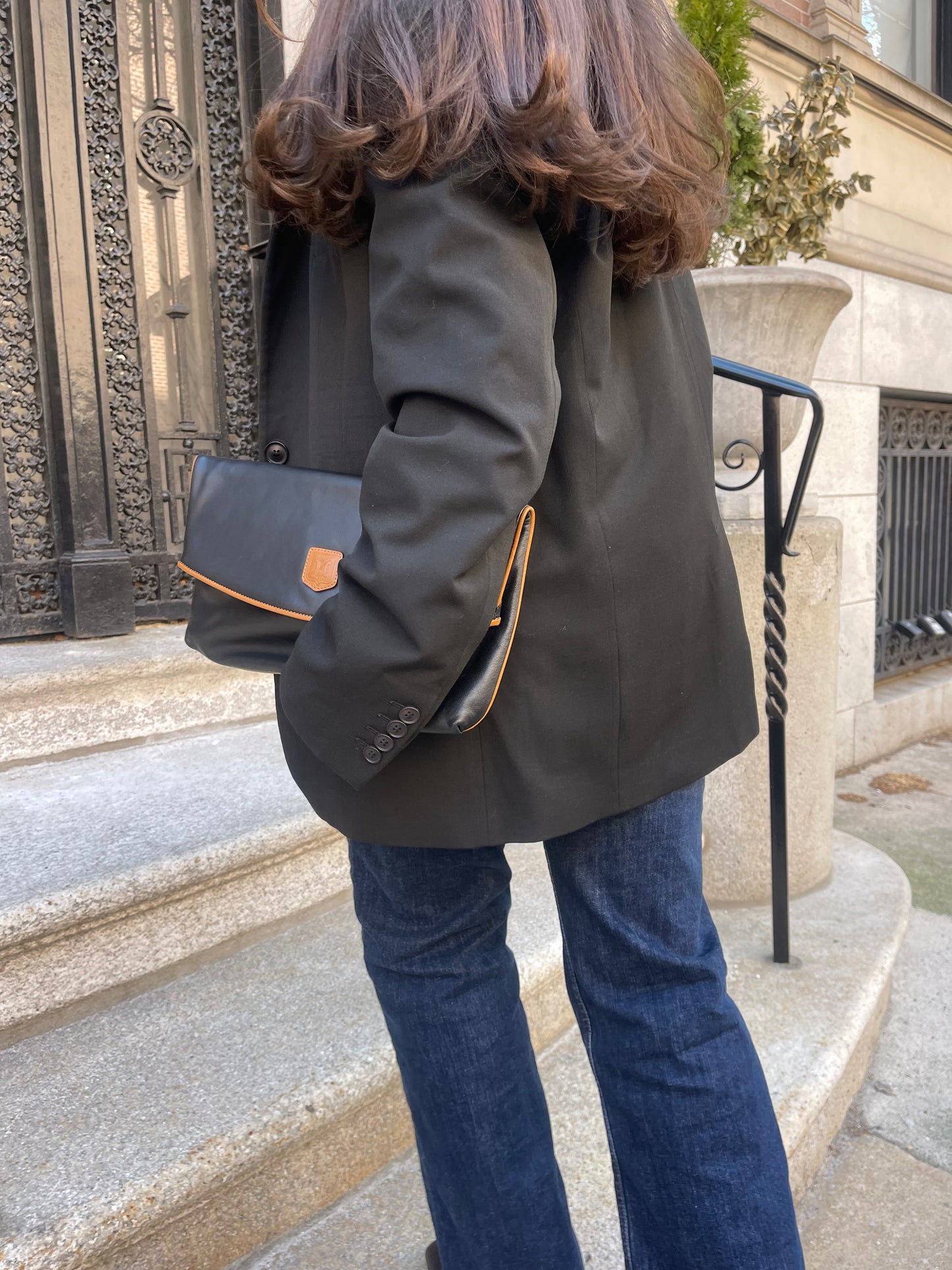Vintage Celine Triomphe Clutch